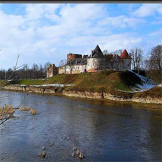 Баусский замок (Бауска, Латвия)